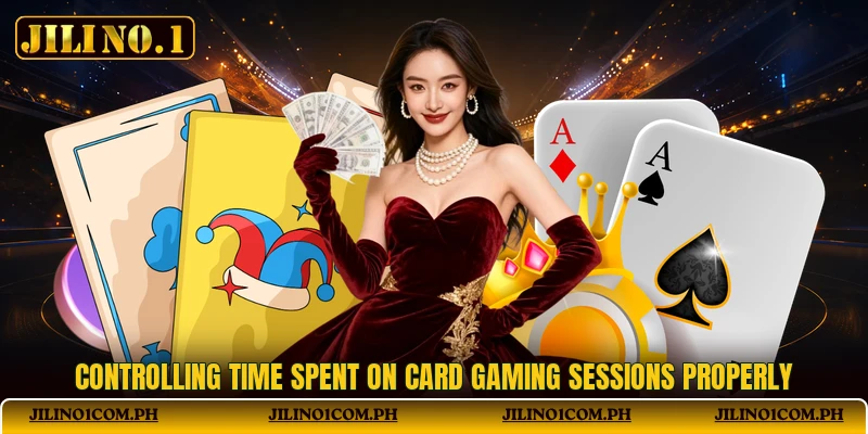 Controlling time spent on card gaming sessions properly Controlling time spent on card gaming sessions properly