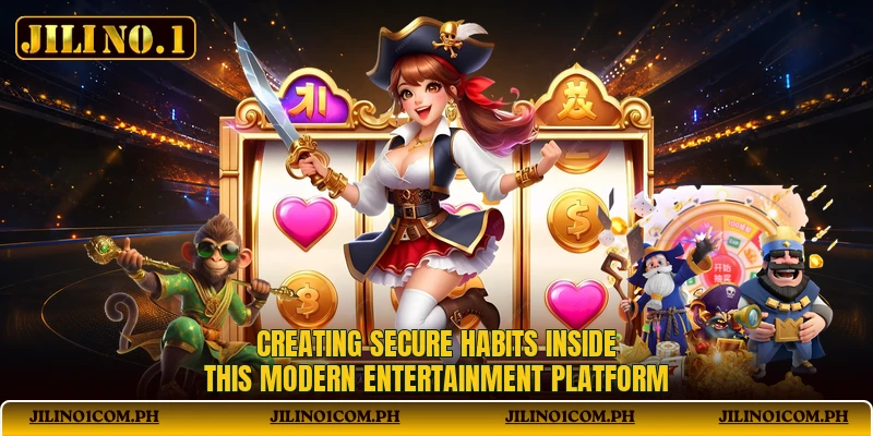 Creating secure habits inside this modern entertainment platform