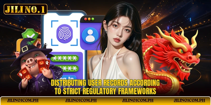 Distributing user records according to strict regulatory frameworks