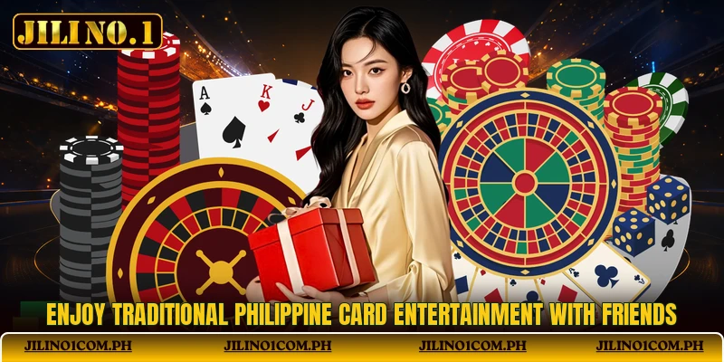 Enjoy traditional Philippine card entertainment with friends