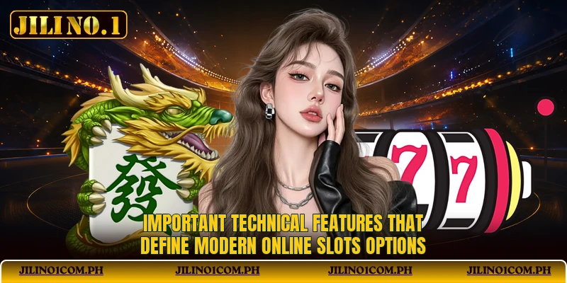 Important technical features that define modern online slots options