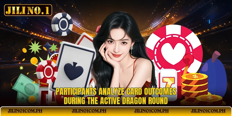 Participants analyze card outcomes during the active dragon round