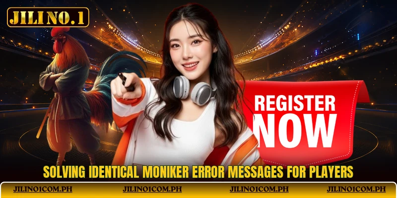 Solving identical moniker error messages for players