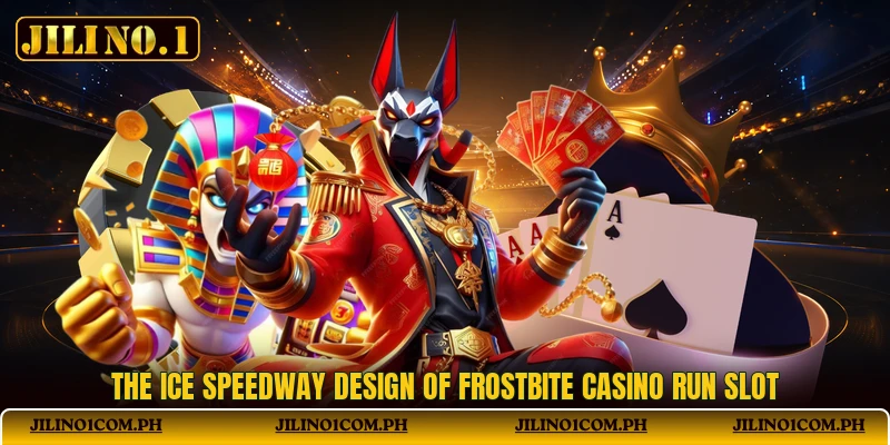 The ice speedway design of Frostbite Casino Run slot