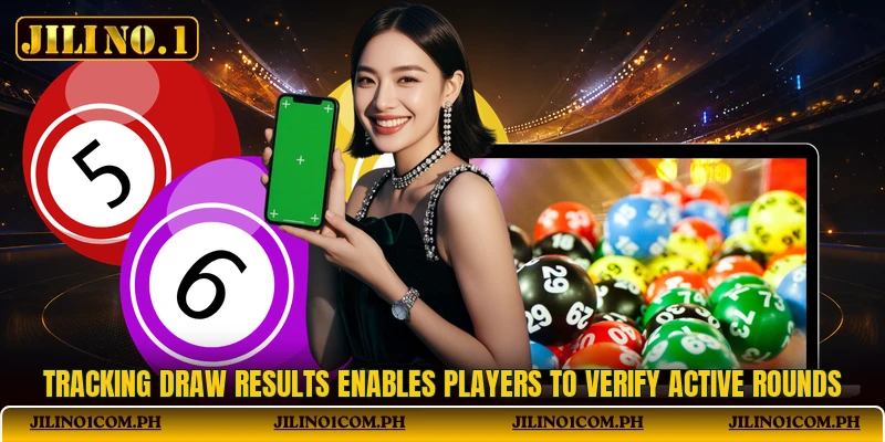 Tracking draw results enables players to verify active rounds